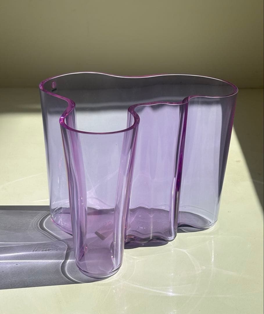 イッタラ アルヴァ　アアルト　ベース　アメジスト　限定品　160mm