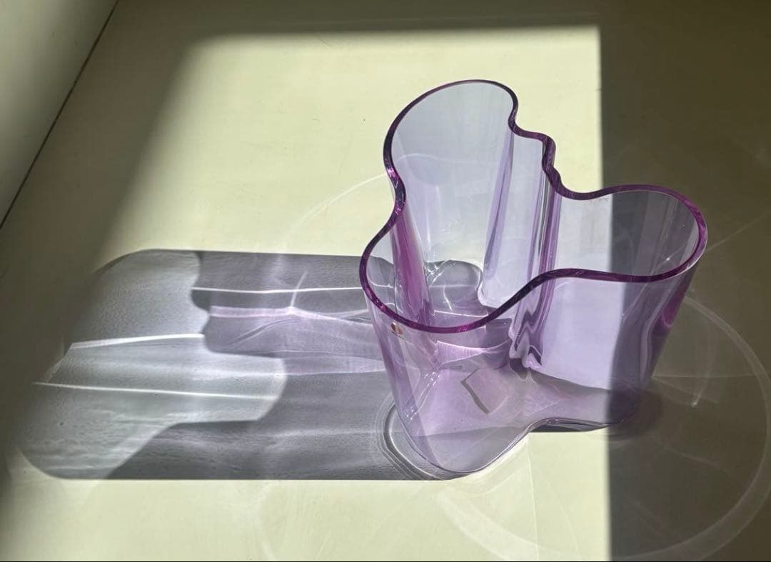 イッタラ アルヴァ　アアルト　ベース　アメジスト　限定品　160mm