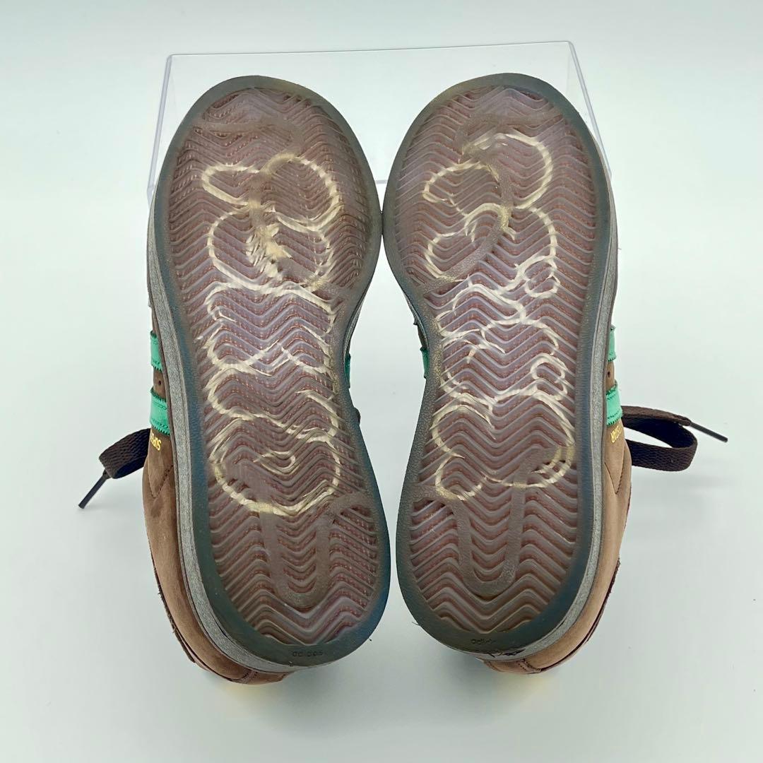 限定アディダス スーパースター2 リップスライム 24cm 茶緑 コラボ 完売品