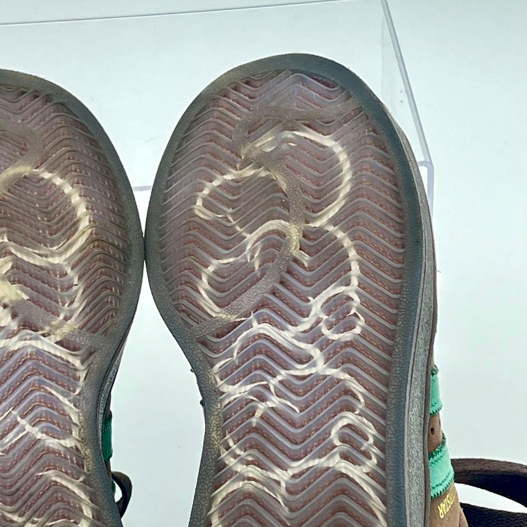 限定アディダス スーパースター2 リップスライム 24cm 茶緑 コラボ 完売品