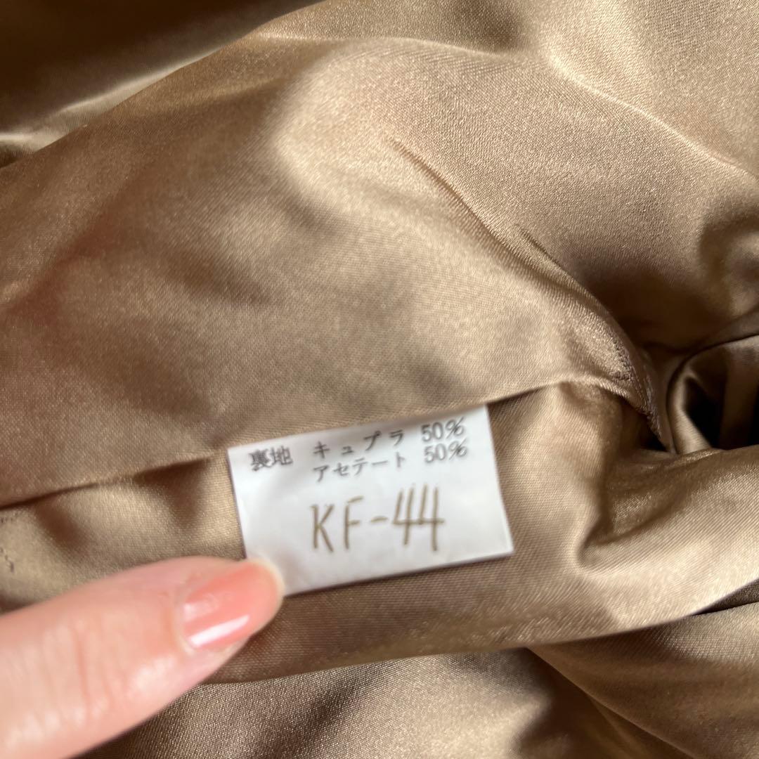 極美品 肌触り最高 フォックスファー グレー ファーコート 長袖 ラグジュアリー