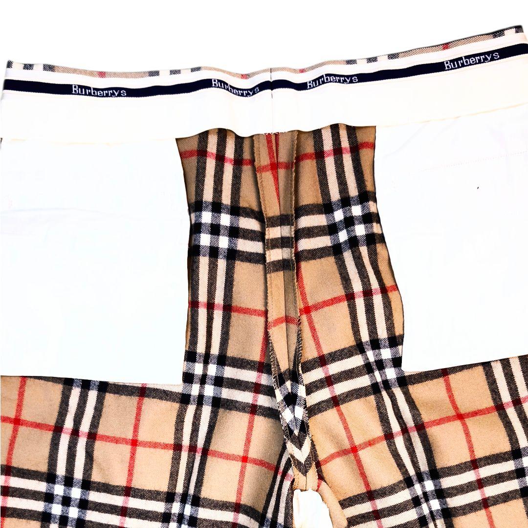 Burberrys‘ ノバチェック ウールパンツ 三陽商会 88 L