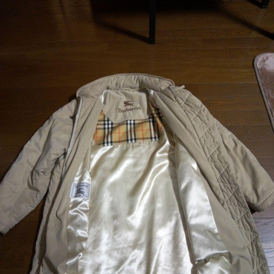 バーバリー　レデイ　ベージュ ロングコート