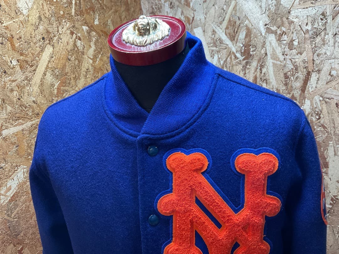 ミッチェル＆ネス USA製 1969 ニューヨーク メッツ ウールスタジャン M