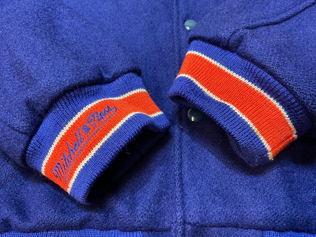 ミッチェル＆ネス USA製 1969 ニューヨーク メッツ ウールスタジャン M