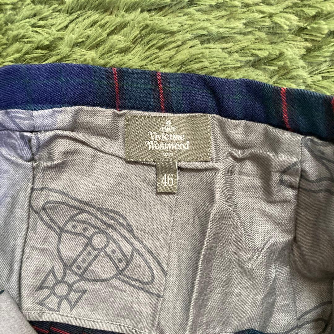 【Vivienne Westwood MAN】チェックスーツ3点セット