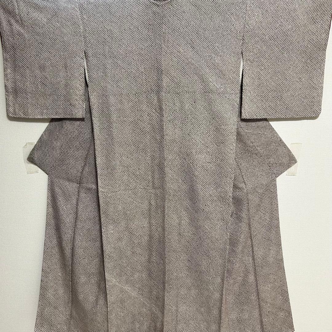 未使用品　カワイイ　総絞りの小紋　着物スキ倶楽部　４８０