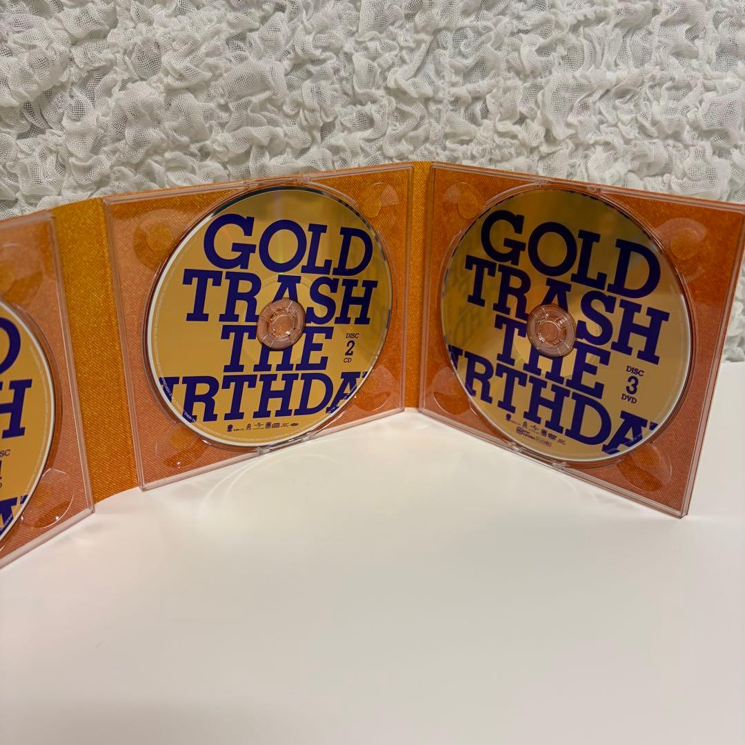 THE BIRTHDAY GOLD TRASH 初回限定 CD2枚＋DVD