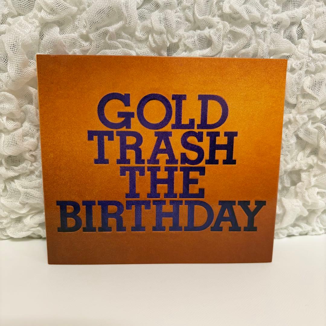 THE BIRTHDAY GOLD TRASH 初回限定 CD2枚＋DVD