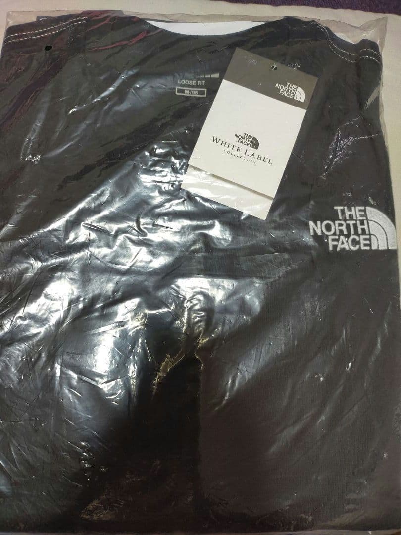 ノースフェイスホワイトレーベル　エッセンシャルラウンドロングT　М