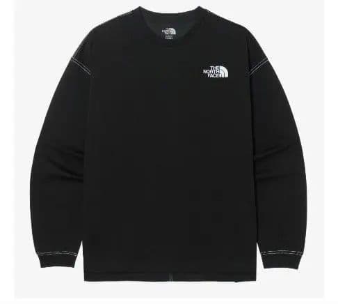 ノースフェイスホワイトレーベル　エッセンシャルラウンドロングT　М
