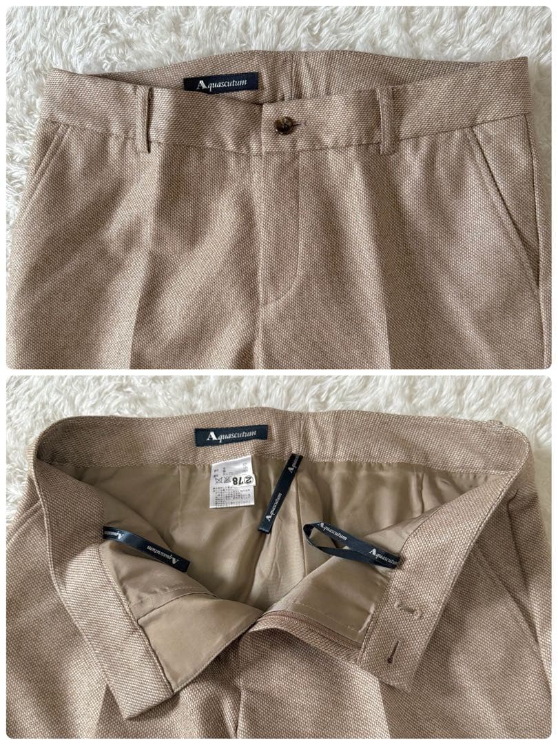 最終価格です　超美品　アクアスキュータム　ロロピアーナ　パンツスーツ　L