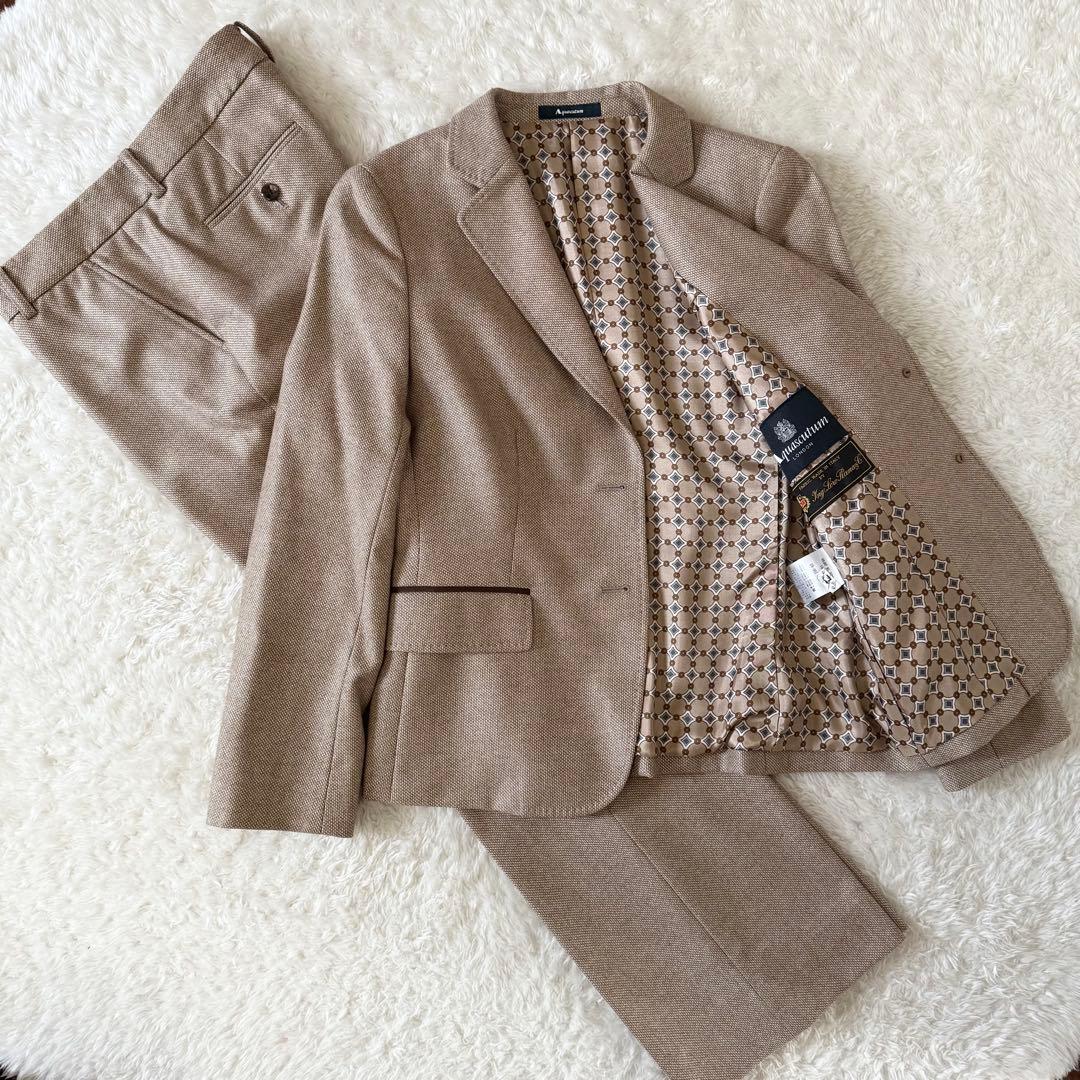 最終価格です　超美品　アクアスキュータム　ロロピアーナ　パンツスーツ　L