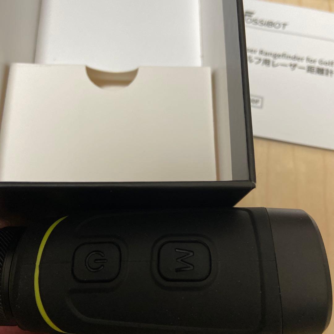 2025新作　一度のみ使用【FOSSiBOT】ゴルフレーザー距離計　黒