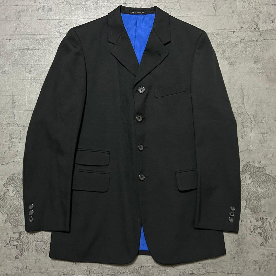 希少 極美品 COMME CA DU MODE MEN モッズ スーツ ブラック