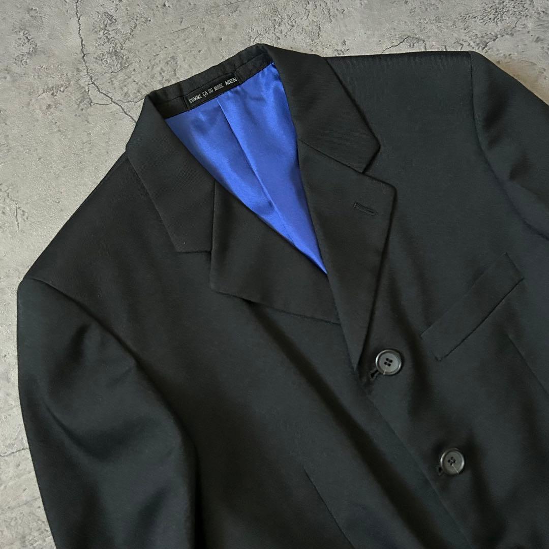 希少 極美品 COMME CA DU MODE MEN モッズ スーツ ブラック