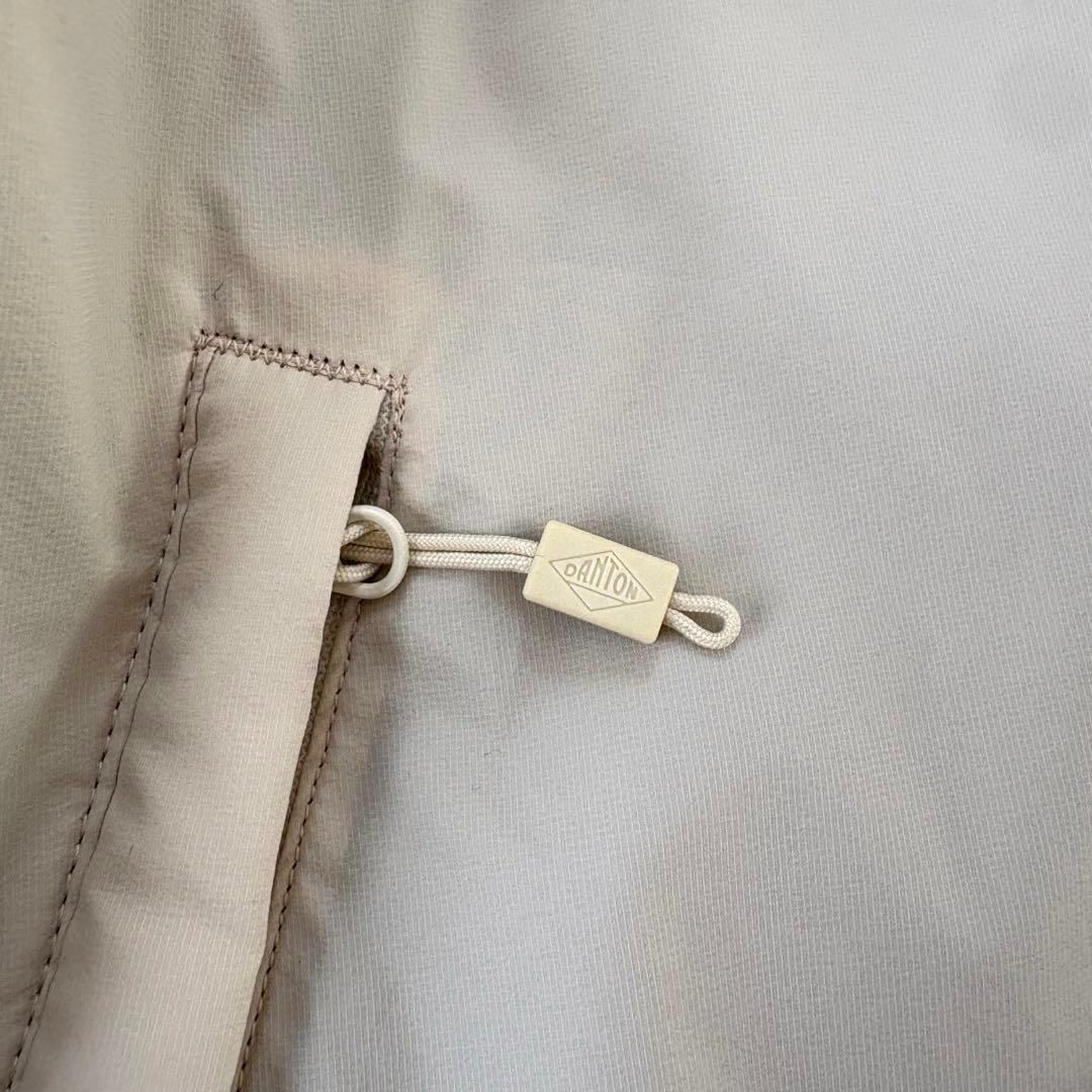 DANTON インサレーション カラーレス ジャケット S アイボリー 袋付き