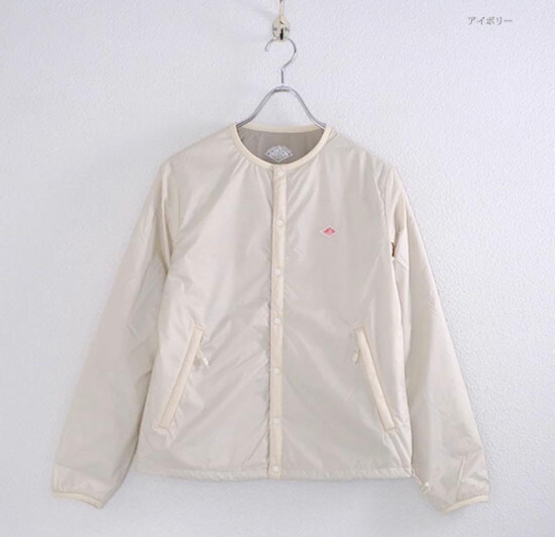 DANTON インサレーション カラーレス ジャケット S アイボリー 袋付き