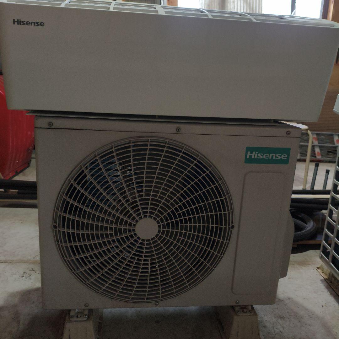 a*.様 2021年製　Hisense HC-S22DE9 エアコン本体2台セッ