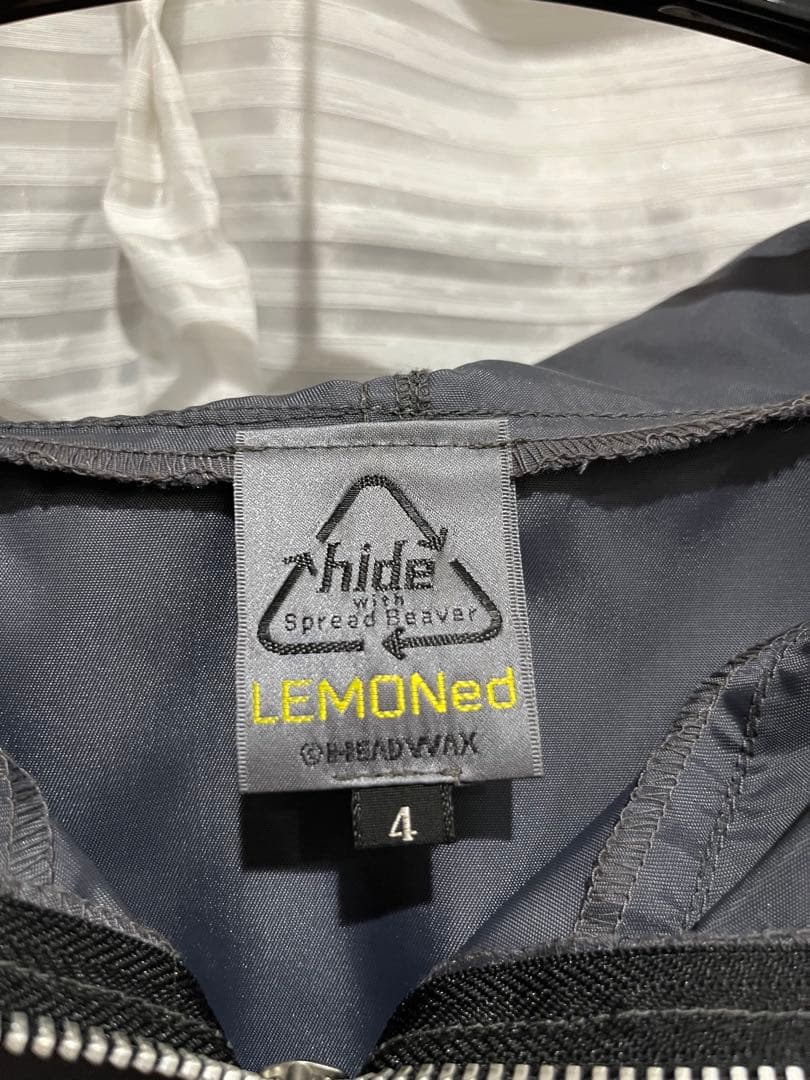 hide ラインパーカー