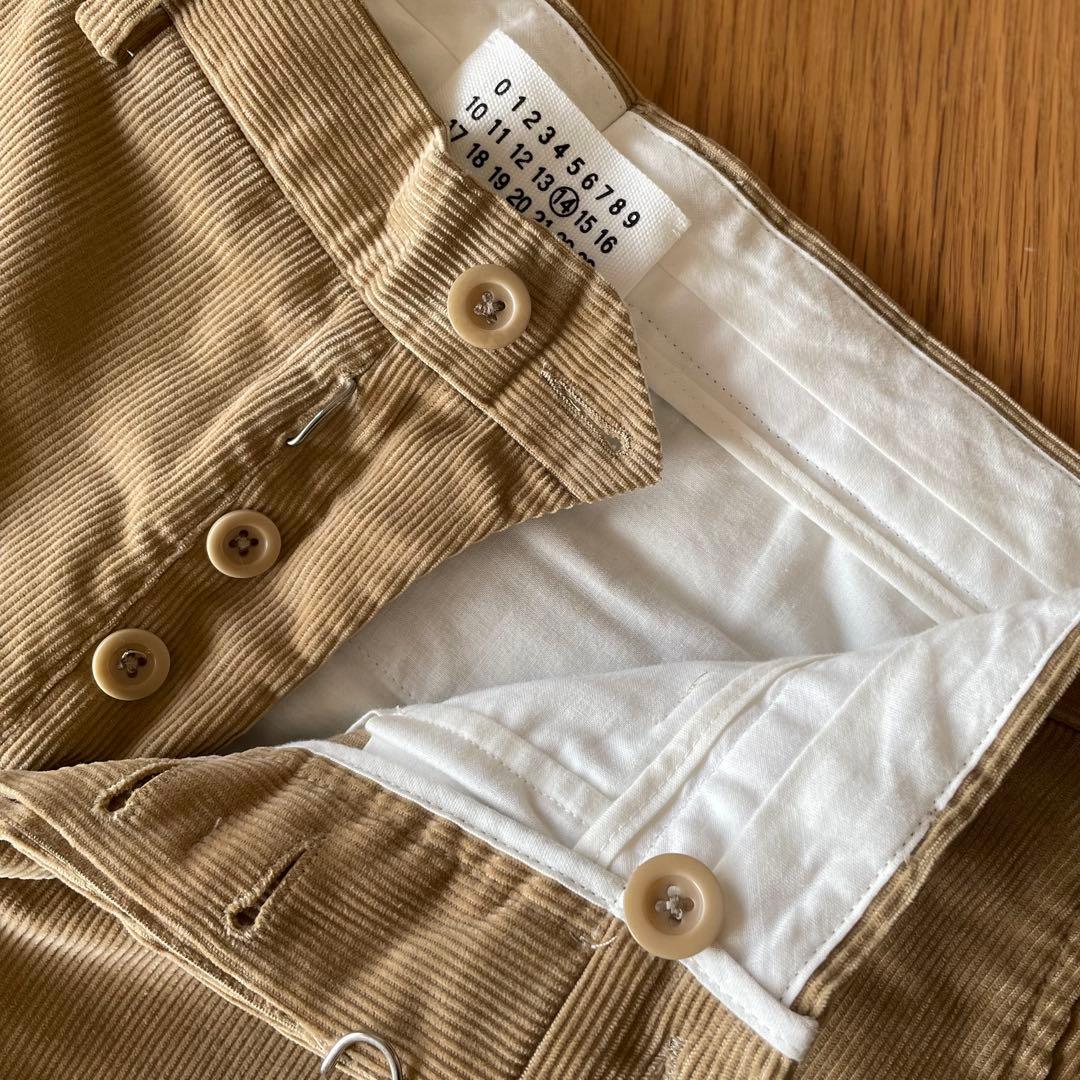 美品 MAISON MARGIELA コーデュロイ パンツ 48