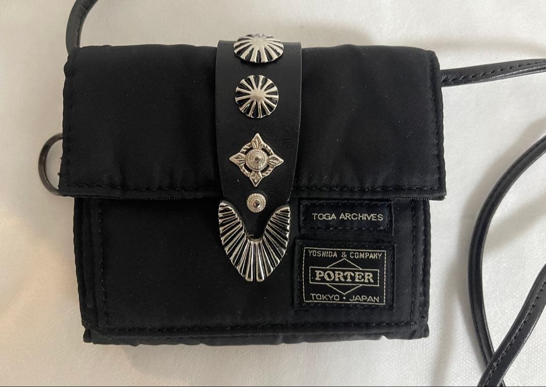 最終 toga×porter コラボ 財布 ブラック