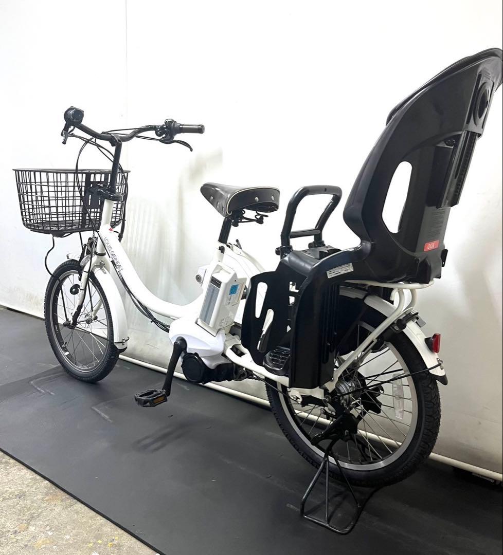 1年保証　送料無料　ヤマハ　ルイガノコラボ　20インチ　白　電動アシスト自転車