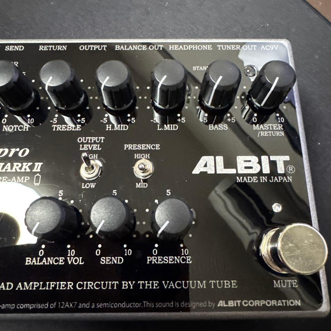 ALBIT A1BP pro MARK II ベースプリアンプ