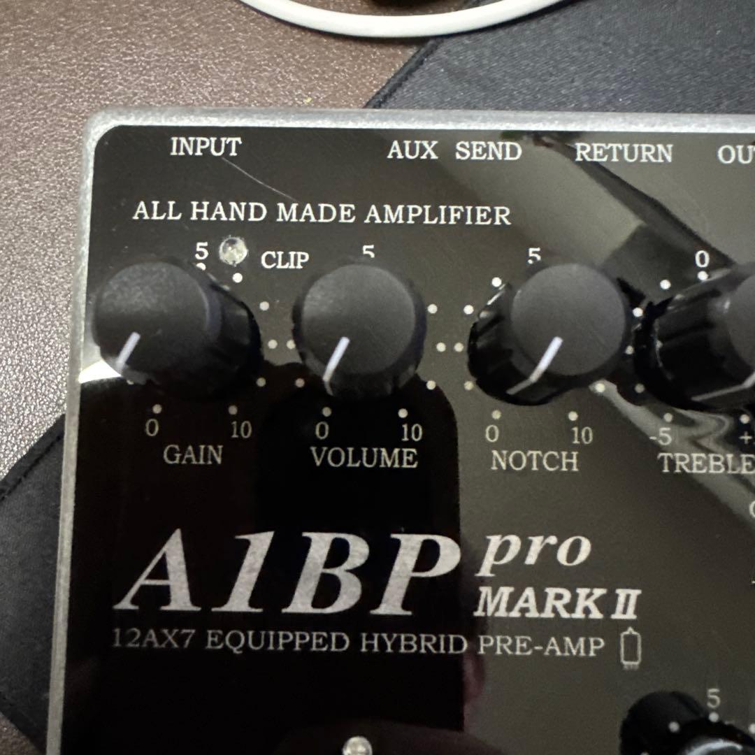 ALBIT A1BP pro MARK II ベースプリアンプ