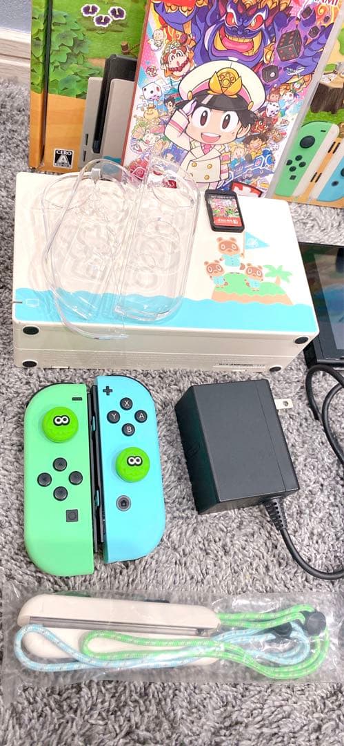Nintendo Switch本体あつまれどうぶつの森セット、プロコン、おまけ付