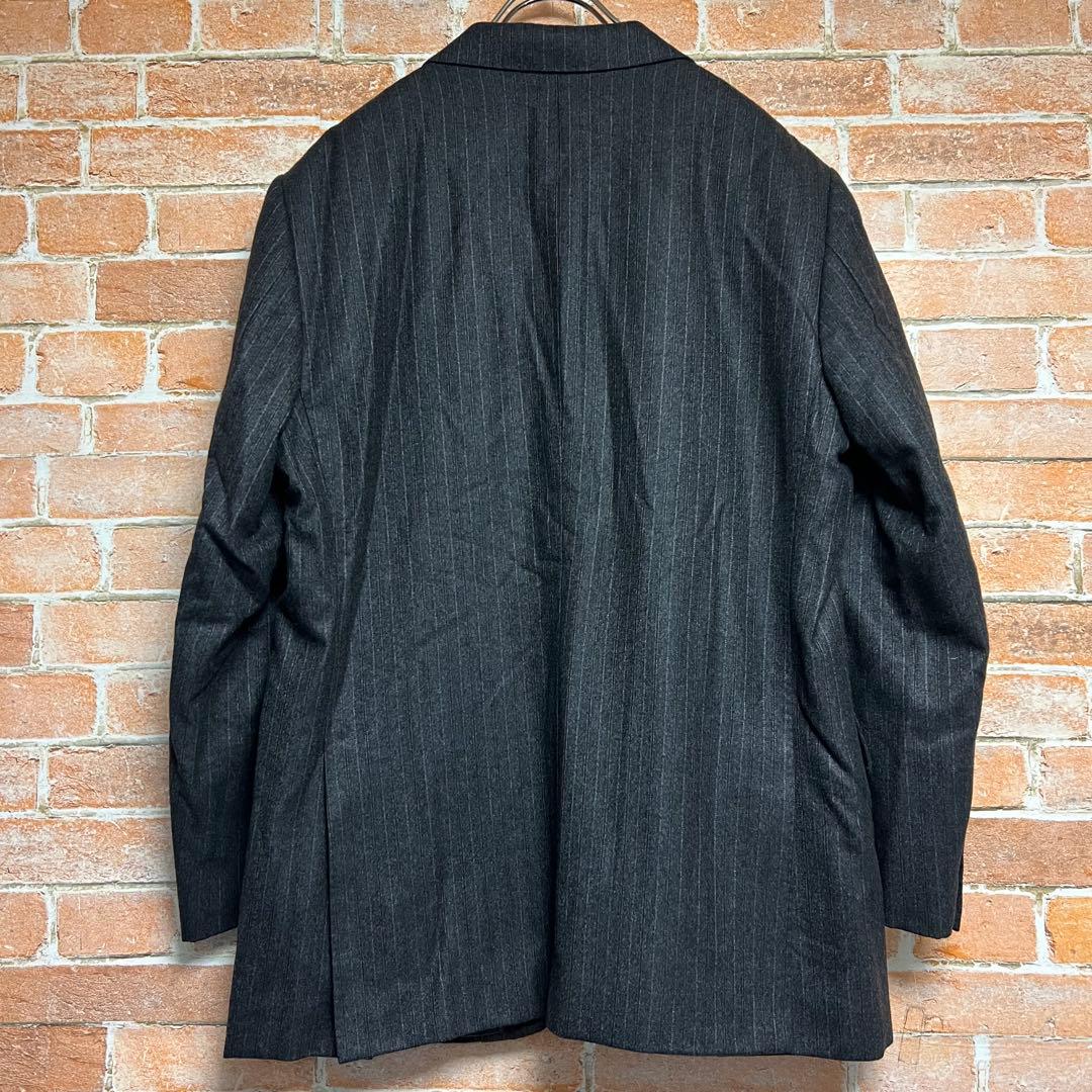 チョークストリームxロロピアーナ　WISH ストライプ柄　スーツセットアップ　L