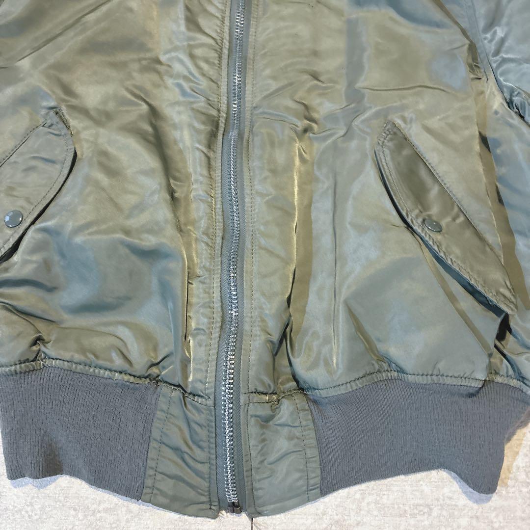 90s ALPHA INDUSTRIES アルファ MA-1 USA製 XL