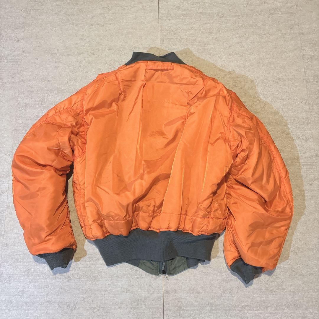 90s ALPHA INDUSTRIES アルファ MA-1 USA製 XL