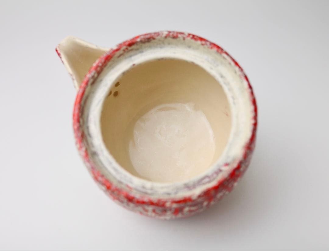 箕面焼　松田箕山　宝瓶　急須　煎茶器