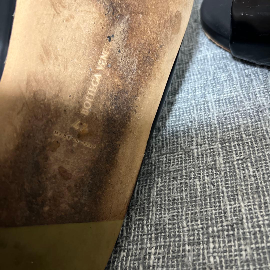 BOTTEGA VENETA ブラック サンダル43