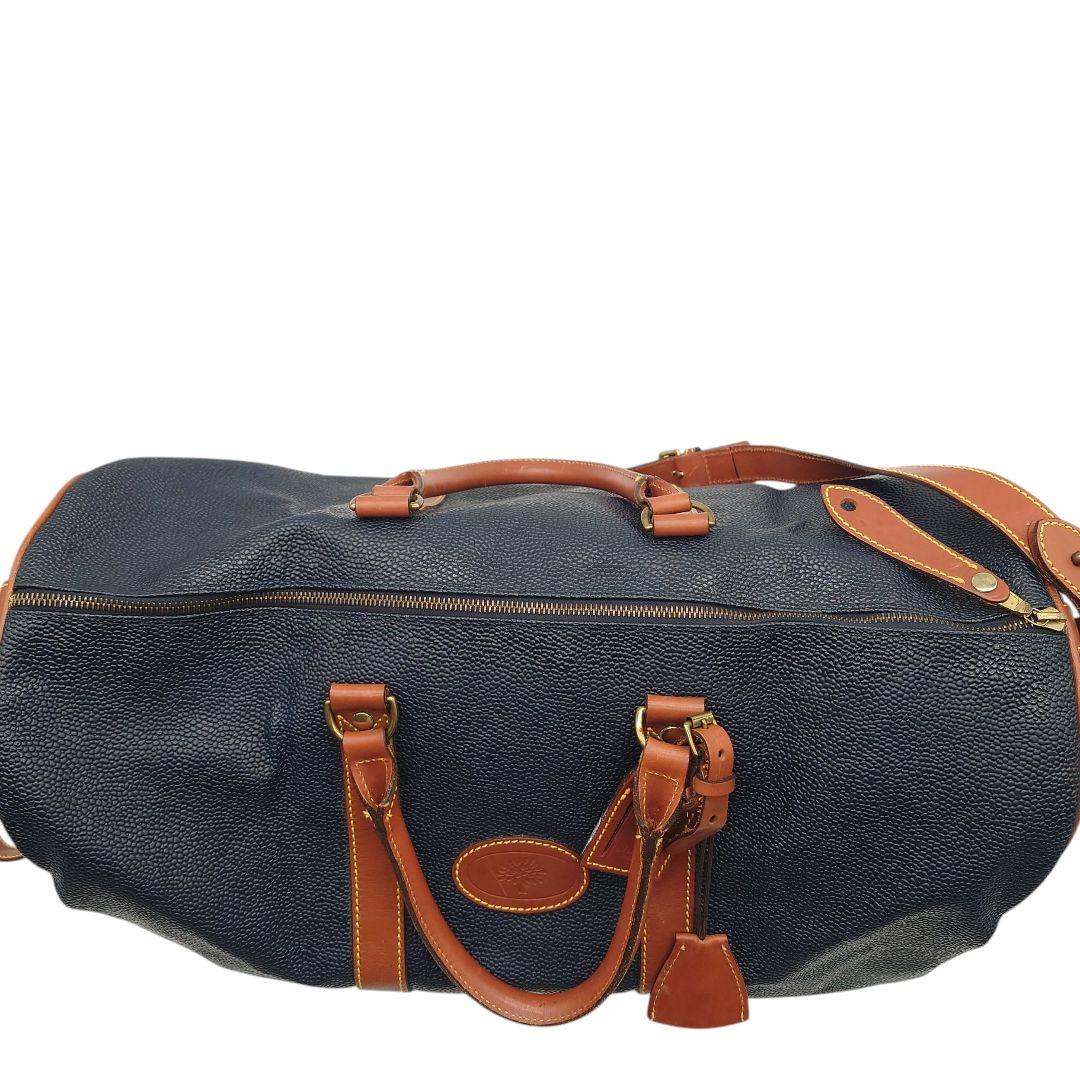 【大容量】マルベリー　レザー　大型　ボストン　バッグ　2WAY 旅行　出張