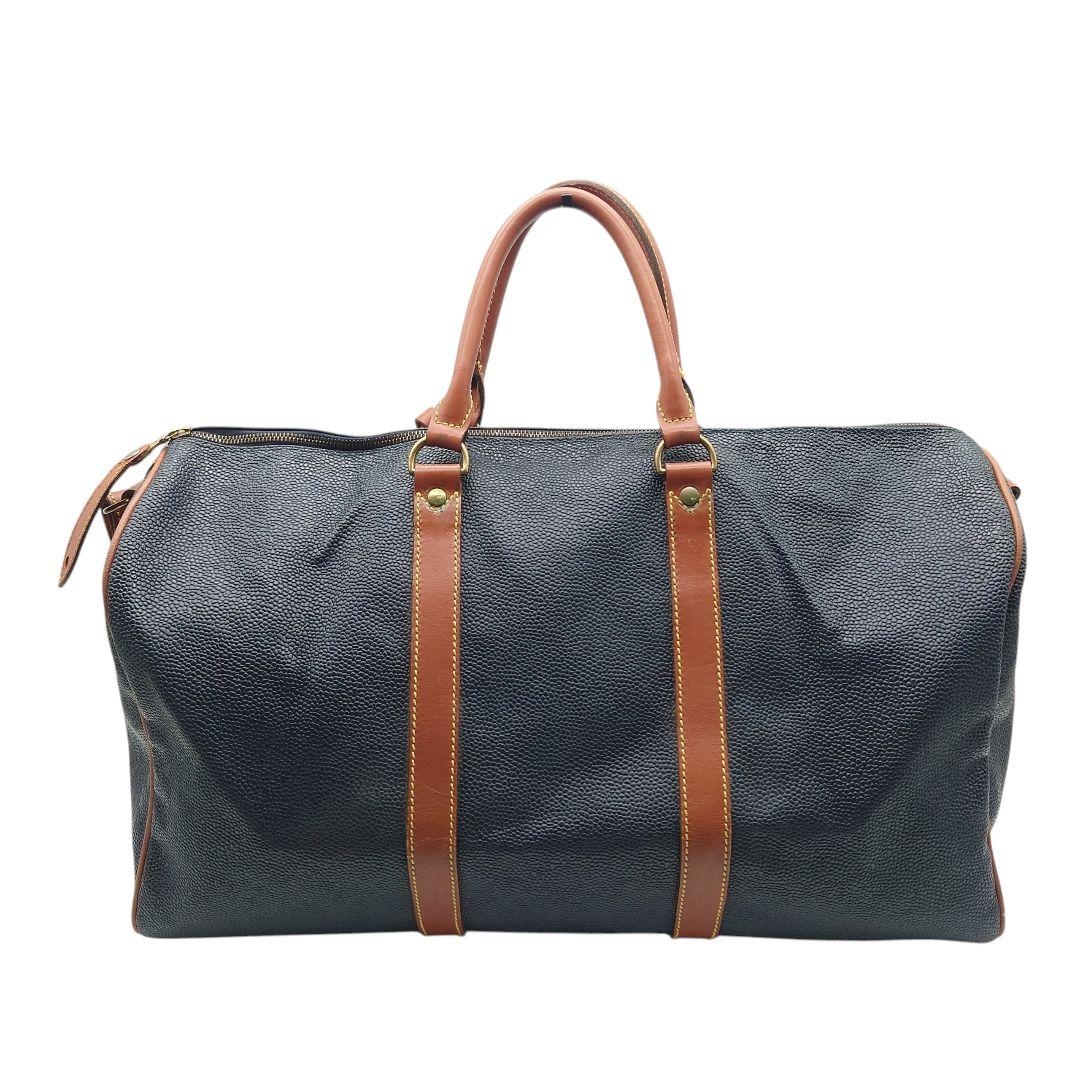 【大容量】マルベリー　レザー　大型　ボストン　バッグ　2WAY 旅行　出張