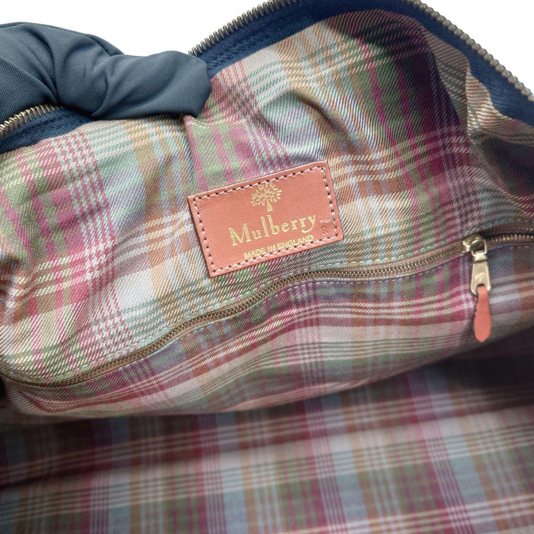 【大容量】マルベリー　レザー　大型　ボストン　バッグ　2WAY 旅行　出張