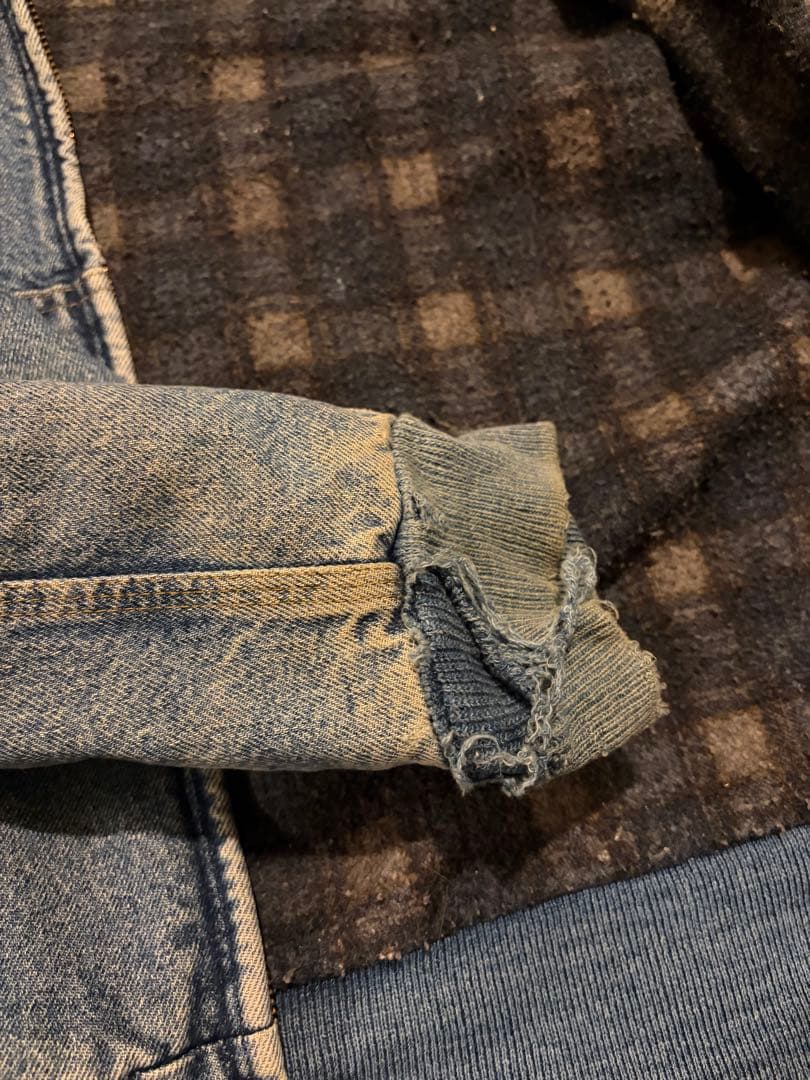 90s Carhartt USA製　カーハート　デニム　アクティブジャケット