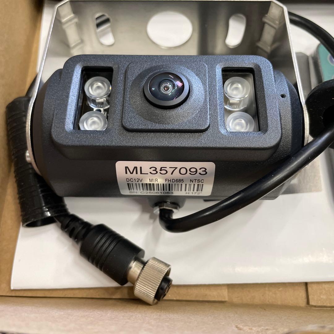 【新車取外し品】　三菱ふそう純正バックカメラ　7インチバックモニター