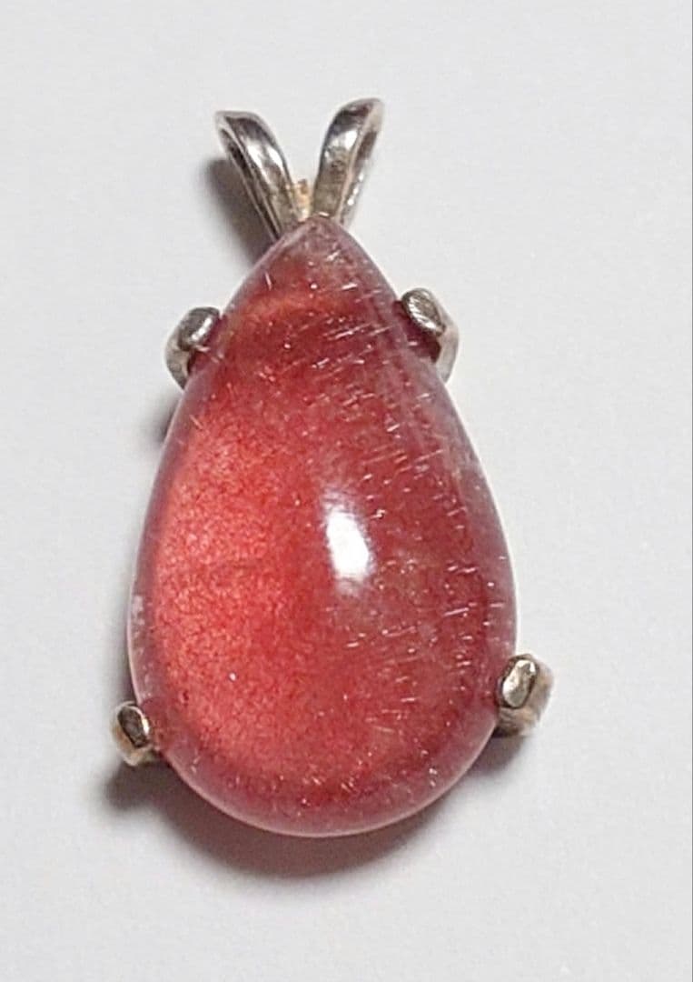 メキシコ産ストロベリークォーツ　ネックレス　ペンダントヘッド