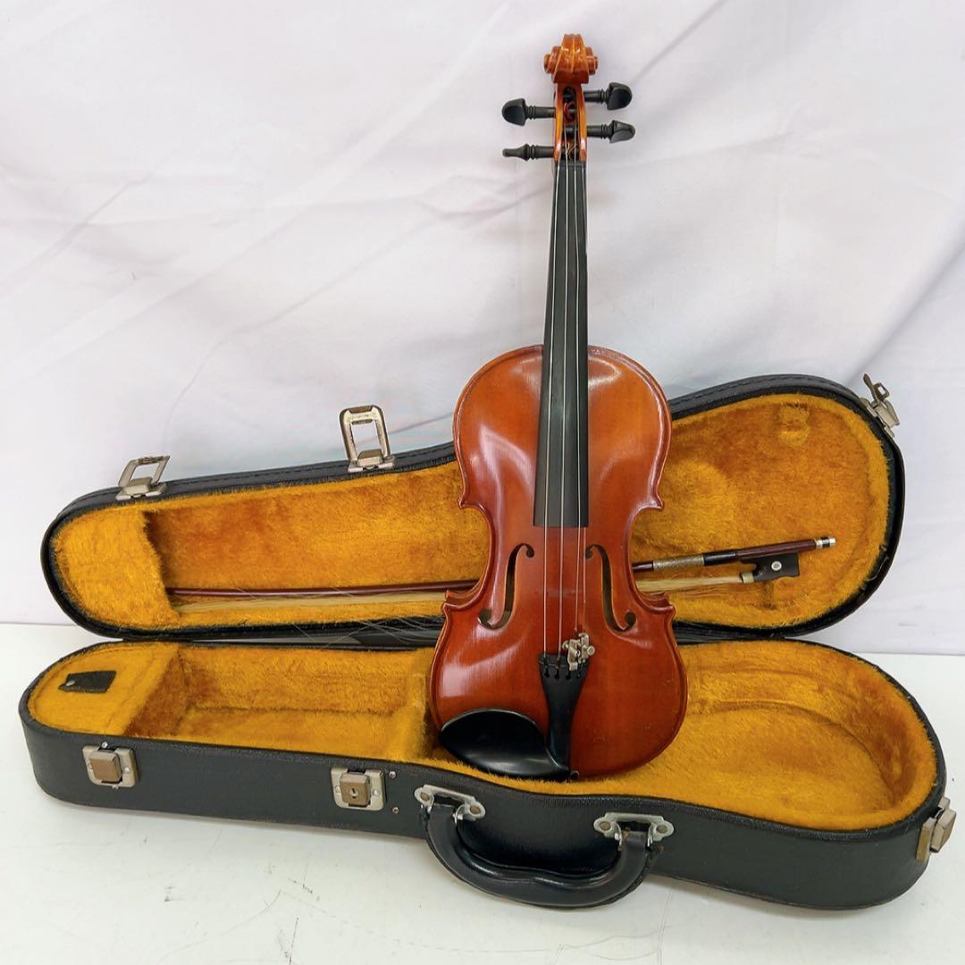 10ABM014 スズキ バイオリン No.330 1/4 1983年製