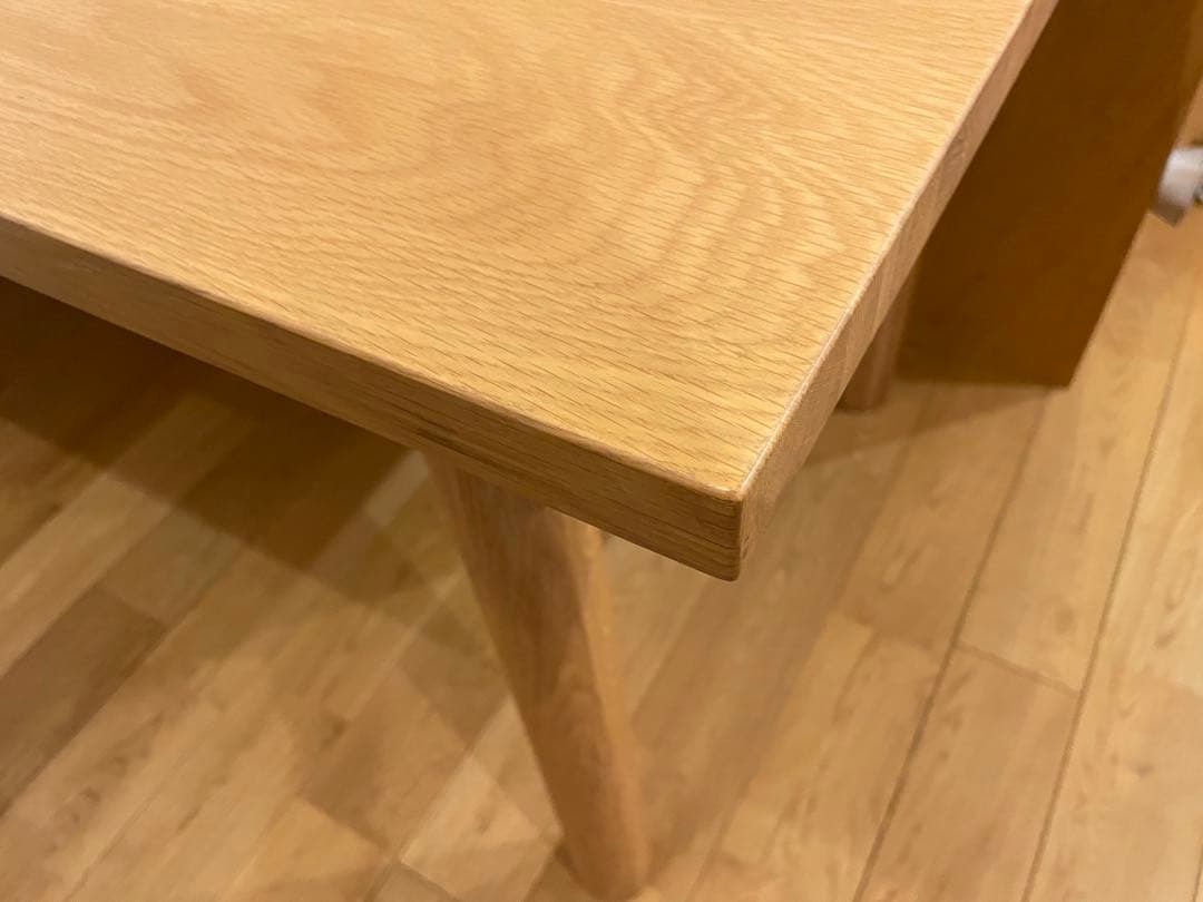 ※直接引き渡しor着払い MUJI 無印良品 木製テーブル 140×80