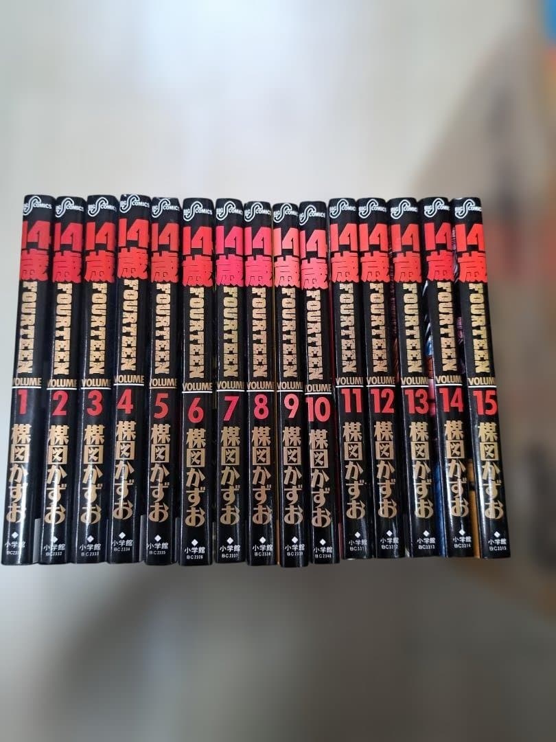 全20巻セットのうち15巻