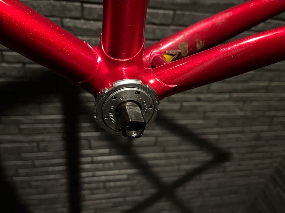 【ぶりゃい】georama njs フレームセット BB付き ピスト 競輪