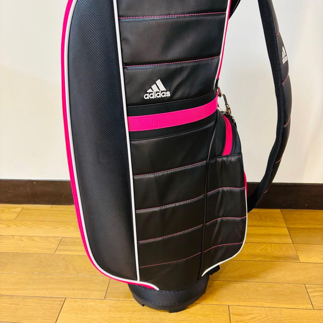 【ほぼ未使用品】adidas アディダス　レディースキャディバッグ 送料込み