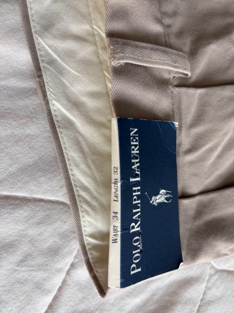 新品90s Polo Ralph Lauren ポロ ラルフローレン チノパンツ