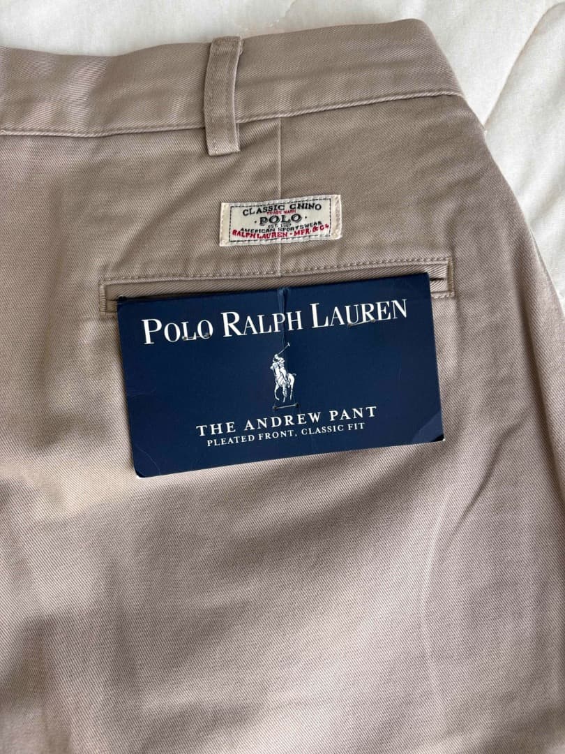 新品90s Polo Ralph Lauren ポロ ラルフローレン チノパンツ