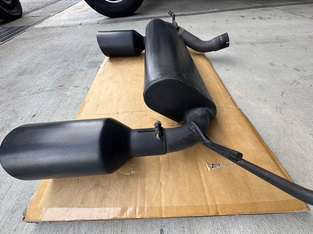 jeep jkラングラー マフラー