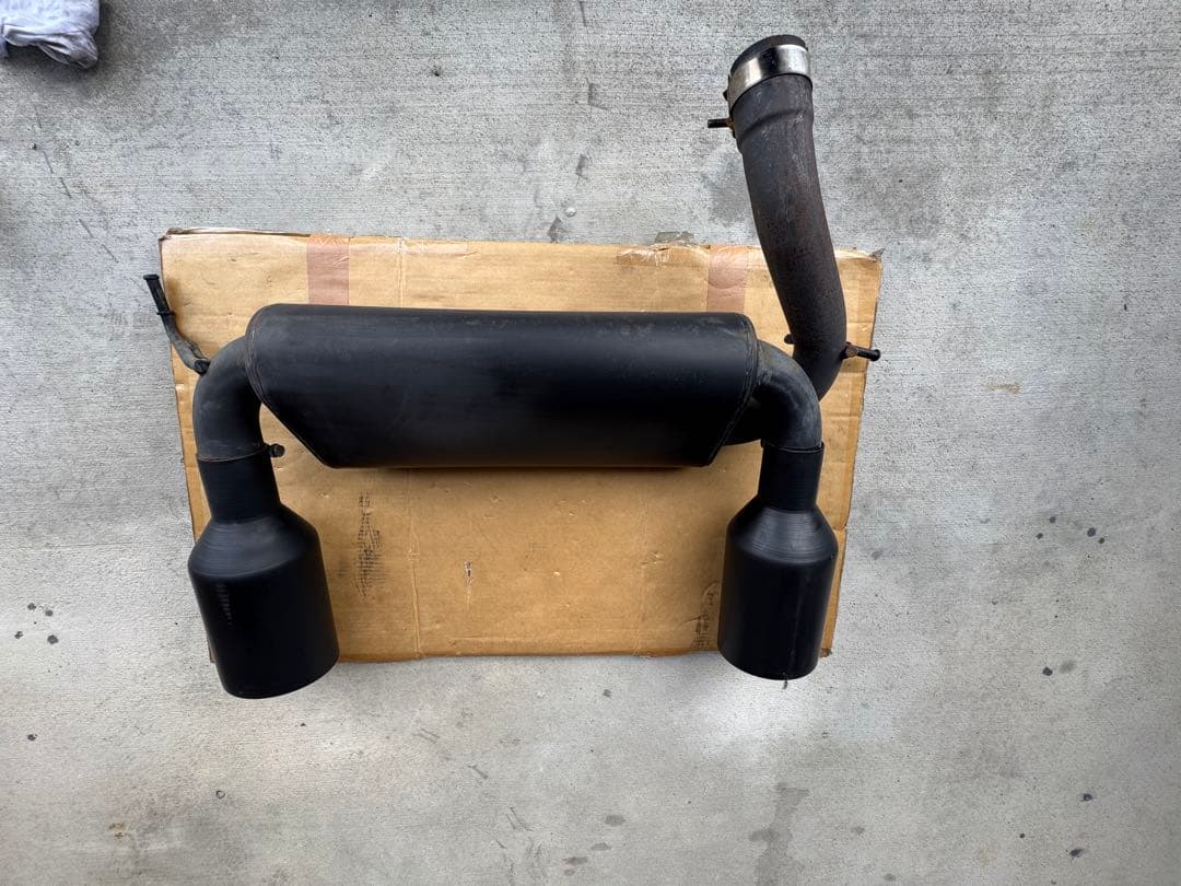 jeep jkラングラー マフラー